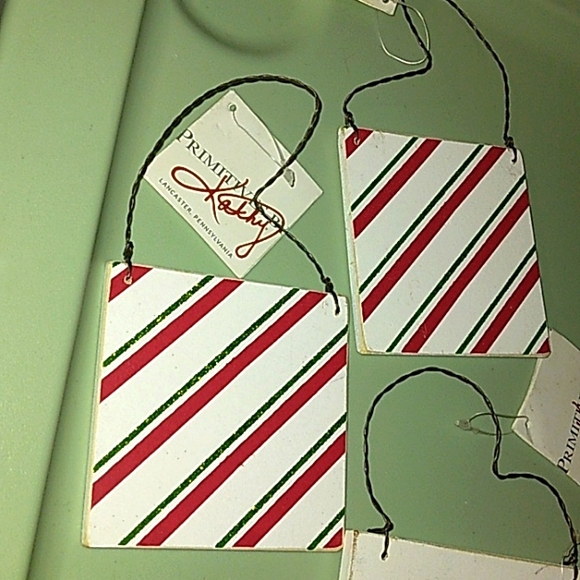 ☆BUNDLE☆Lot of 4 PRIMITIVES BY KATHY Wooden Christmas Ornaments☆ - Picture 12 of 15